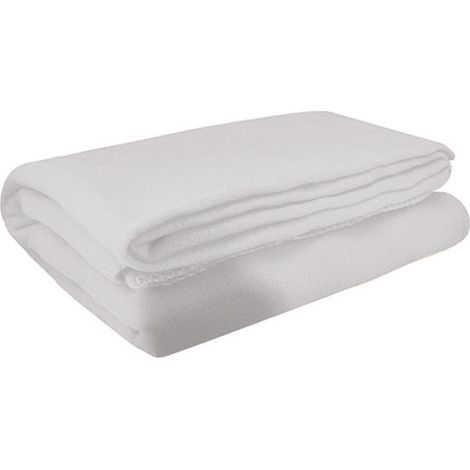 Manta polar extra grande REST Blanco
