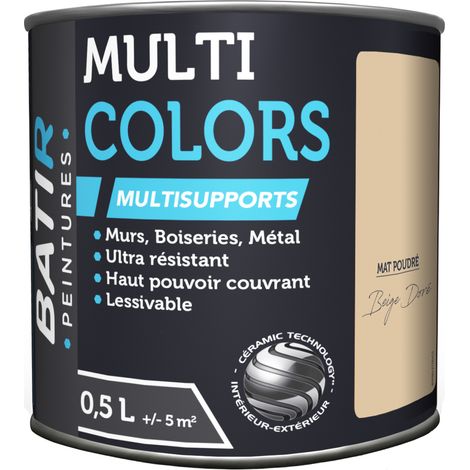 Batir Mehrfarbenfarbe Mehrzweckmatte Pudrig 0,5l - Batir