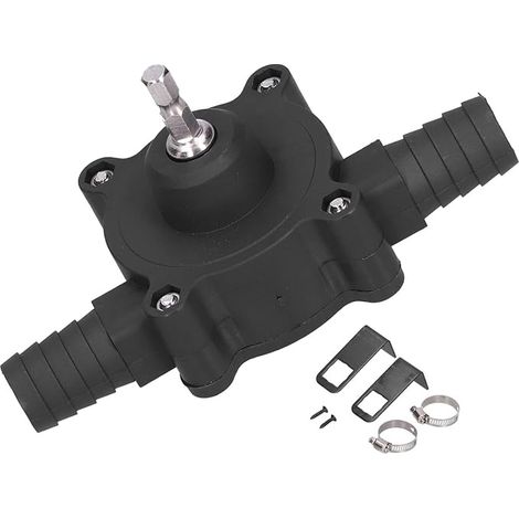 Pompe de Forage électrique Manuelle Pompe de Transfert d'eau Portable pour Kérosène Capacité à Haut Débit Facile à Installer Matériau ABS Résistant (1/5)
