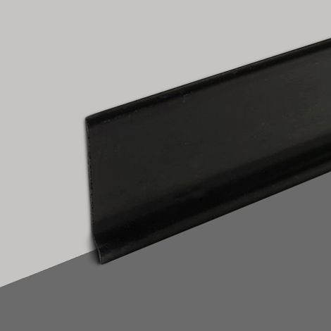 Madeinnature – Plinthe pvc souple 70 mm – Résistante pour pièces humides – Longueur 8 ML – Couleurs : blanc, noir, gris clair, gris foncé (1/5)