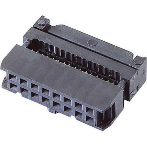 BKL Electronic 10120116 Pfosten-Steckverbinder mit Zugentlastung Rastermaß: 2.54 mm Polzahl Gesamt: