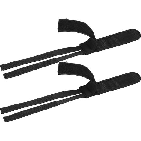 Sangles de pédale vélo résistantes à la déchirure, réglables et durables, lot de 2, pour pieds, fixation robuste pour cyclisme. (1/5)