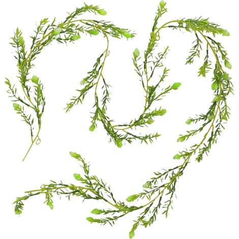 Guirlande de plantes artificielles à bourgeons verts 170 cm (1/2)