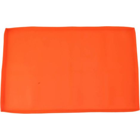 Filiyano-Tapis de protection en silicone pour gril Blackstone Griddle Top 36 pouces, orange (1/5)