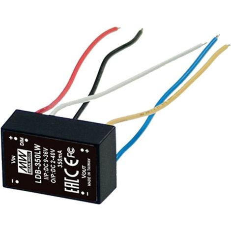 LED Driver DC/DC MW Mean Well LDB-350LW 2-40 V 350 mA 14 W (1/2)