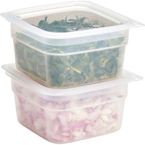 Boite avec couvercle - Lot de 6 - Cambro