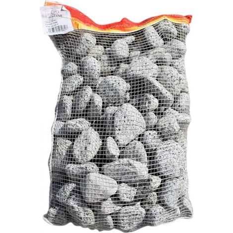Paillage minéral Galet marbre pigat 40-60mm, sac de 20 kg - F-PAI078 (1/3)
