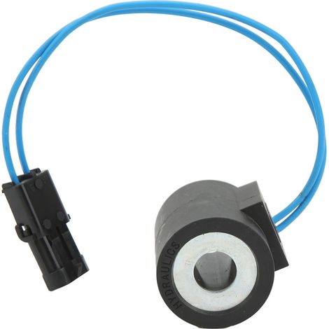 Bobine électromagnétique AT163482, 2 broches, remplacement pour John Deere 300D 310D 315D tractopelle, 24V (1/5)