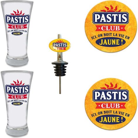 Coffret de Verres - Pastis club (1/3)