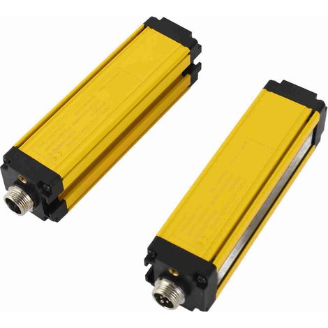 Barrière de sécurité immatérielle 4 faisceaux pas de 20 mm protection des mains capteur infrarouge pour presse hydraulique et poinçonneuse (1/5)