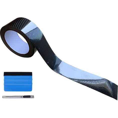 5D Carbon Folie 5cm x 9m mit Werkzeugset, blasenfrei, repositionierbar (1/5)