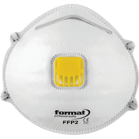 FORMAT Atemschutzkonturmaske mit Ventil FFP2