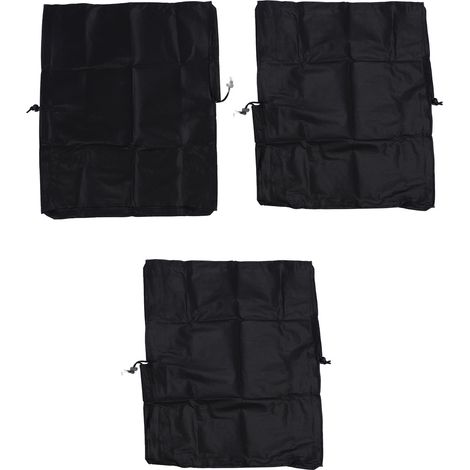 Housses bac de culture – 3 pièces – 61 × 50,8 cm – Polyester – Cordon – Anti-mauvaises herbes – Pour potager (1/4)
