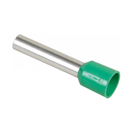 Embout pour fil souple section 6 mm² Vert - Prix à la pièce