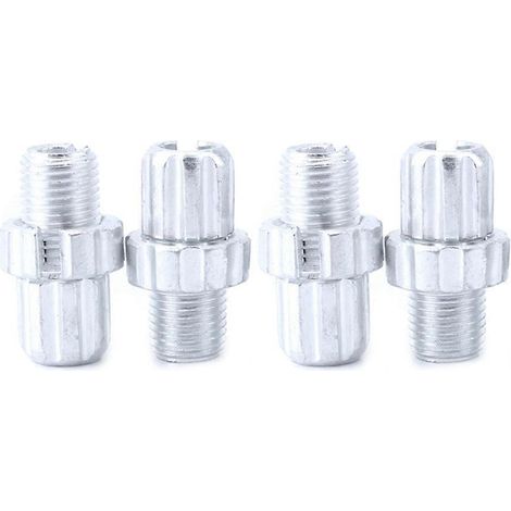 Vis de réglage M10 pour vélo, vis de câble de frein en alliage d'aluminium, accessoires de vélo (argent)