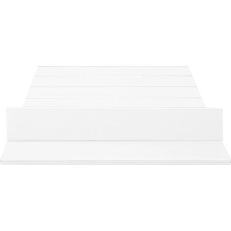 Bac à baignoire, Design pliable, Matériau PVC, Blanc, L (1/2)
