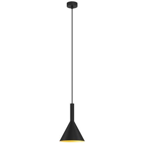 [NEUWERTIG] Arcchio Tadej Pendelleuchte 1 Flg 19 Cm Schwarz Gold Deckenlampe Hängeleuchte B-Ware