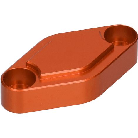 Feststellbremsklötze aus Aluminium für ATVs und vierrädrige Motorräder, orange, geeignet für Modelle mit 300-450 cm³.