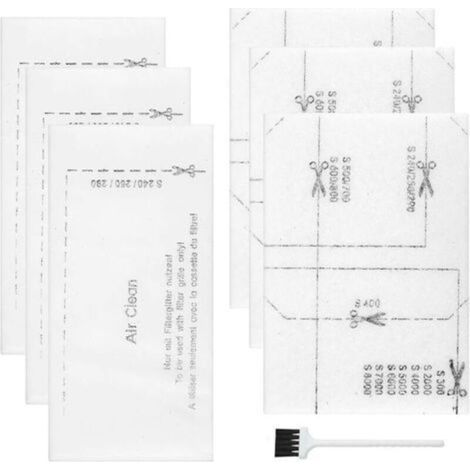 6 Pieces Drain Filters Microfilters Compatible with Miele C1/C2/C3/S400-S456i/S600-S658/S800-S858/S2000-S2999/S5000-S5999/S8 (1/5)