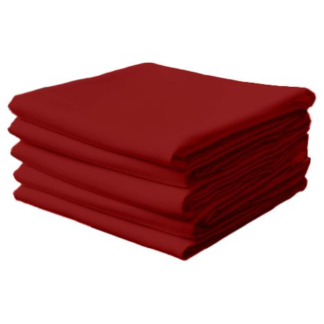 Stoffservietten rot 10 Stück 40x40cm