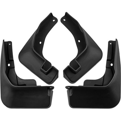 Convient aux garde-boues de pneus de voiture Toyota Wigo Agya 2023, garde-boues en caoutchouc souple, pièces de modification extérieure pour les modèles Toyota Wigo/Agya 2023.