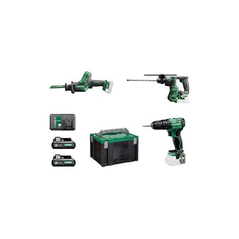 HIKOKI SET TRAPANO+SEGACCIO+TASSEL KC12SKB 12V- 1,0 pz