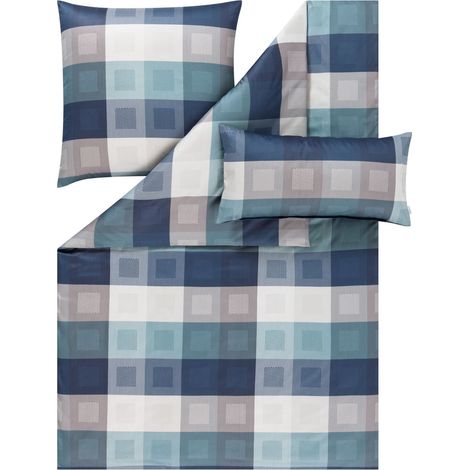Juego de ropa de cama Estella 2181/655 Armando, satén suizo, 200x220cm, 5 piezas. (1/2)