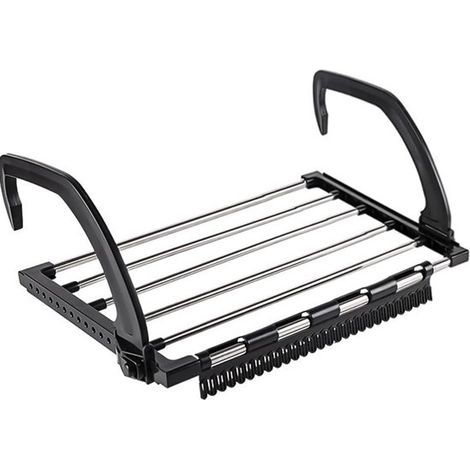 Réveil numérique à double alarme – Volume et luminosité réglables – Écran LED multicolore avec veilleuse – Fonction snooze et sauvegarde de la mémoire – Noir (1/5)