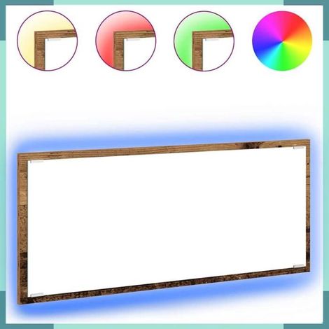 875419 Miroir Bois Ancien 90 x 8,5 x 37 cm Bois d'ingénierie (1/5)