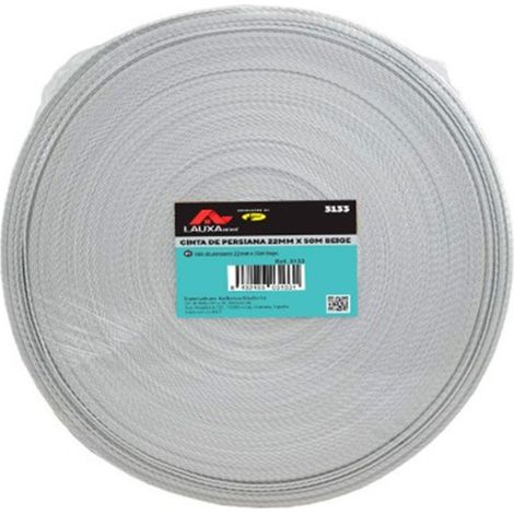 Rollo cinta persiana - 14mm - 50m beige, LOGUI