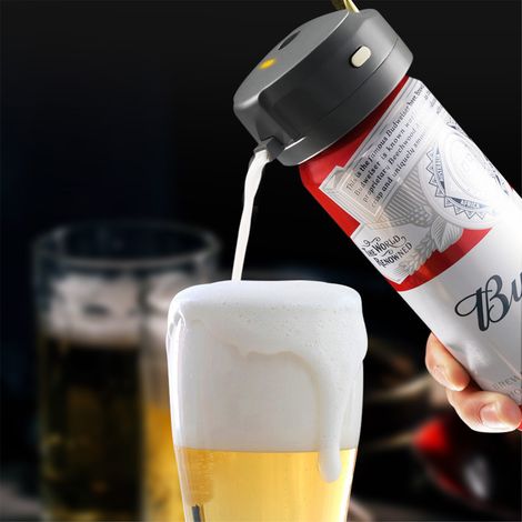 Schaummaschine für Dosenbier – Verwandeln Sie gewöhnliches Flaschenbier in ein köstliches und perfektes Getränk mit ultrafeinem Schaum.
