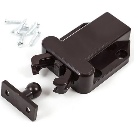 4 Soft-Close Pad Systems for Doors, Cabinets, and Drawers - Brown (1/5)