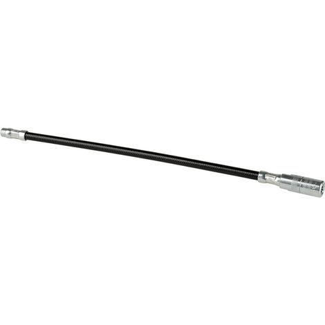 Tuyau flexible pour pistolets à graisse 8 x 500 mm avec embout 12 631