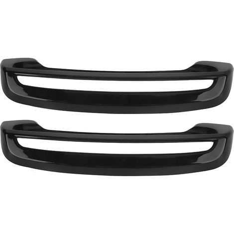Sitzlehnenbezüge für BMW G20 2020, ABS, Schwarz glänzend, 2er-Set (1/5)