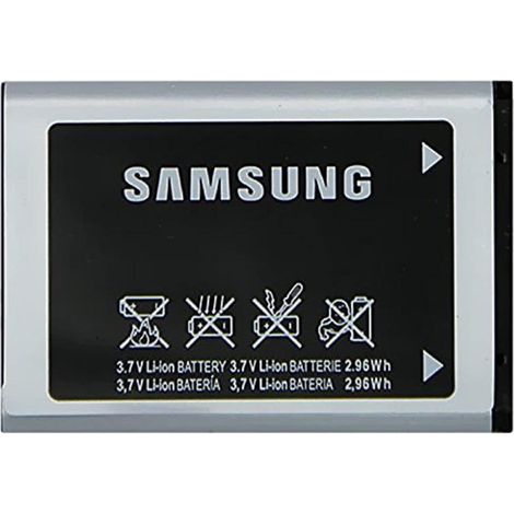Samsung AB553446BUCSTD Batterie pour téléphone potable B2100/F310/i320/P900/D800 Argent