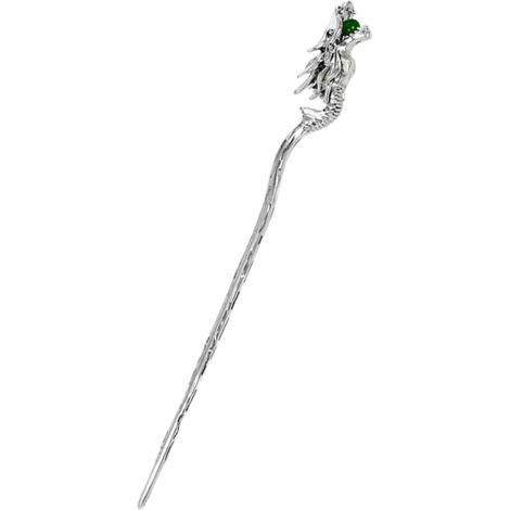 Épingle à Cheveux Dragon Chinois Métal Accessoire Pour Chignon Vintage Baguettes Femme (1/5)