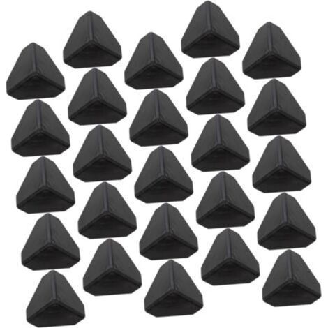 100 Pieces Plastic Corner Protectors for Packaging Furniture, Sturdy Anti-Collision Corner Guards for Boxes and Shipments, Durable Edge Guards for Furniture and (1/5)