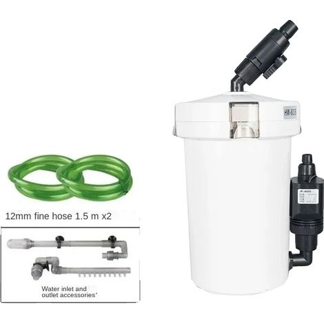 Filtre de réservoir à poissons, pré-filtre biochimique, fonctionnement ultra-silencieux, HW-603B-220V, prise d'adaptateur UE (1/2)