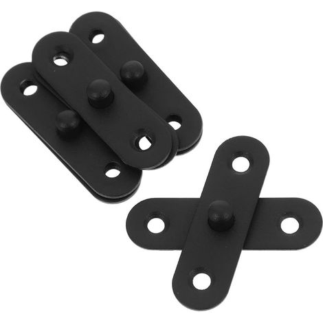 4pièces Charnières Acier Inoxydable Paumelles Invisibles Pour Portes Et Fenêtres Matériau Robuste Installation Facile Et Résistant à Usure (1/5)