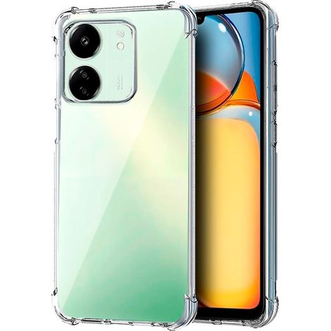Carcasa COOL para Xiaomi Redmi 13C / Poco C65 AntiShock Transparente