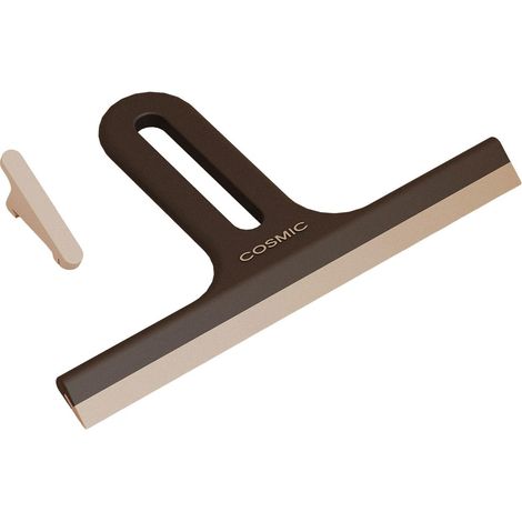 COSMIC Squeegee 20cm, Black, Wall Guide Needed, Compatible with ALIFE Collection