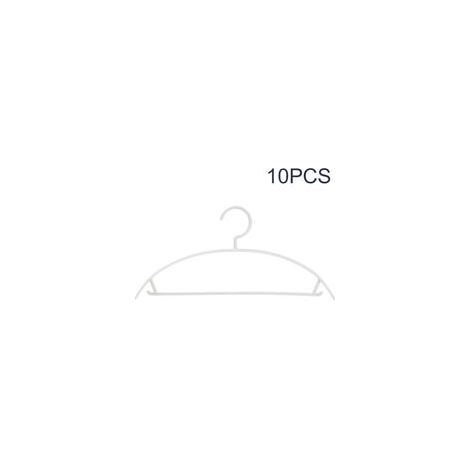 Lot de 10 cintres antidérapants et peu encombrants pour manteaux et pantalons. (1/5)
