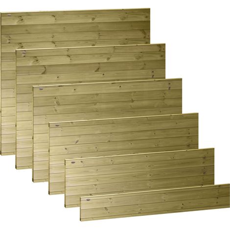Premier 6ft x 2ft Horizontal Ultimate Tongue & Groove Garden Fence Panel (1/5)