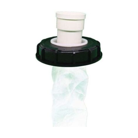 Couvercle de Réservoir avec Filtre en Nylon Lavable pour Réservoir d'eau de Pluie 1000 litres,Filtre À Couvercle Accessoires de Réservoir ,Filtre à Eau de Pluie en Nylon (tête droite de (1/4)