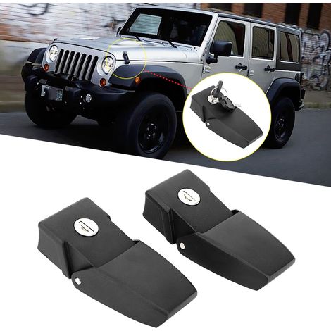 Motorhaubenverriegelung passend für Jeep Wrangler JK JKU 2007-2018 (1/5)