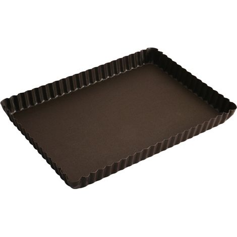 Stampo per Crostata Rettangolare con Bordo a Rilievo - Gobel