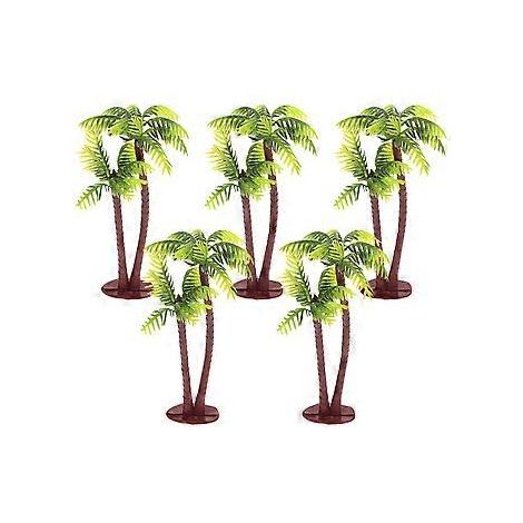 5 pots miniatures en plastique pour cocotiers, bonsaï, micro-paysage, décoration DIY (3) (1/2)