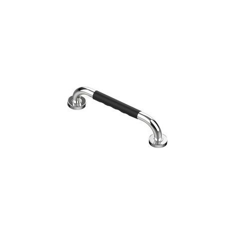 Barre d'appui WC Barre d'appui en Acier Inoxydable Chromé de 30 cm Pour Salle de Bain, Poignée de Douche, Poignée de Bain, Barres d'appui Pour Salle de Bain avec Silicone Antidérapant (1/5)