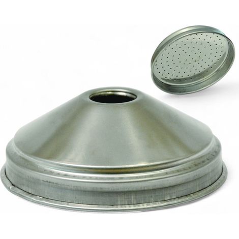 Soffione doccia tondo in acciaio inox di alta qualità con diametro 100 mm per un'esperienza di doccia confortevole e moderna (1/3)