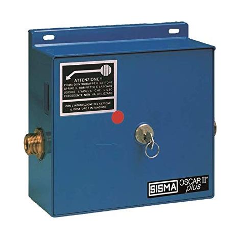 Gettoniera Doccia Meccanica Gioanola Sisma OSCAR Taratura 15lt  0,50 cent
